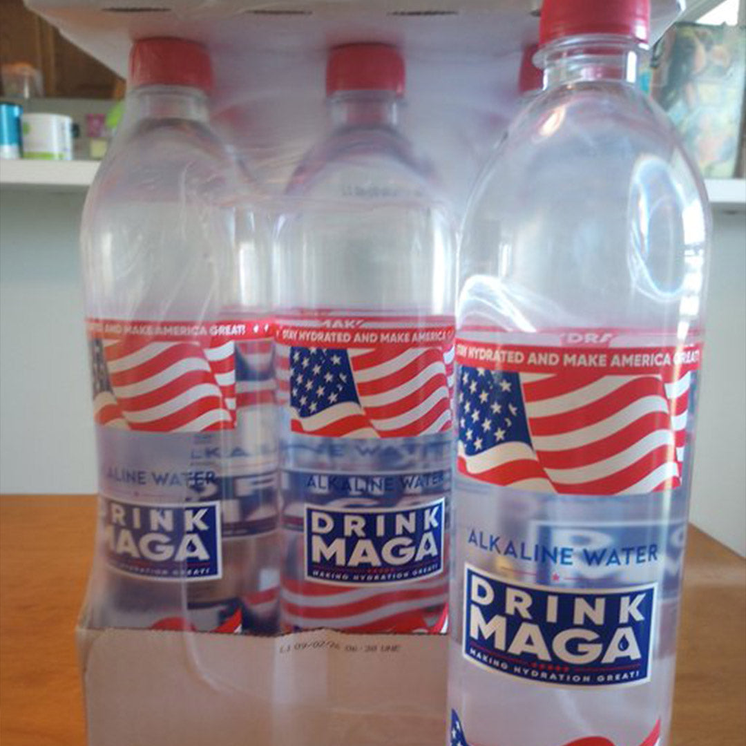 Drink MAGA Alkaline Water - Case of 12 Bottles