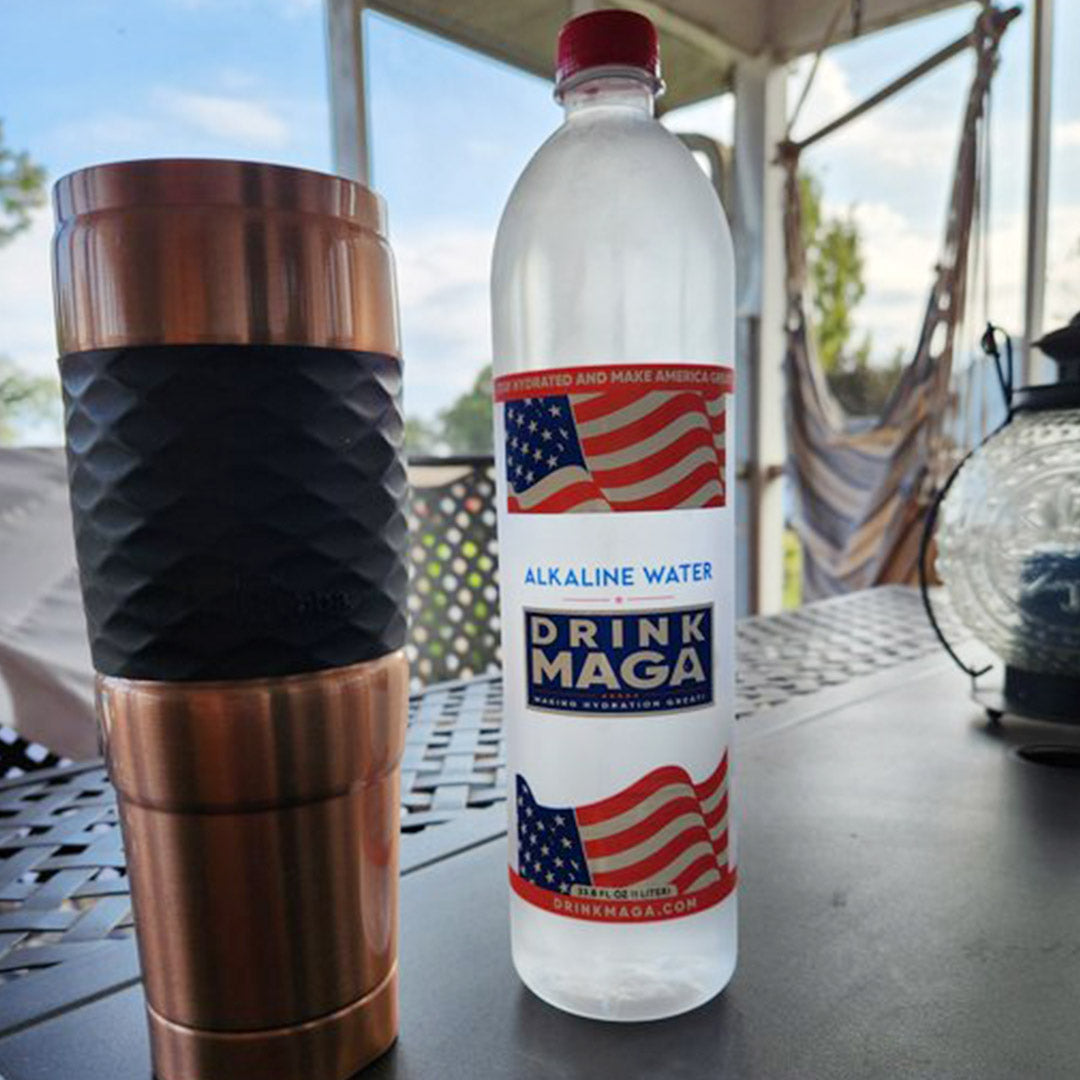 Drink MAGA Alkaline Water - Case of 12 Bottles